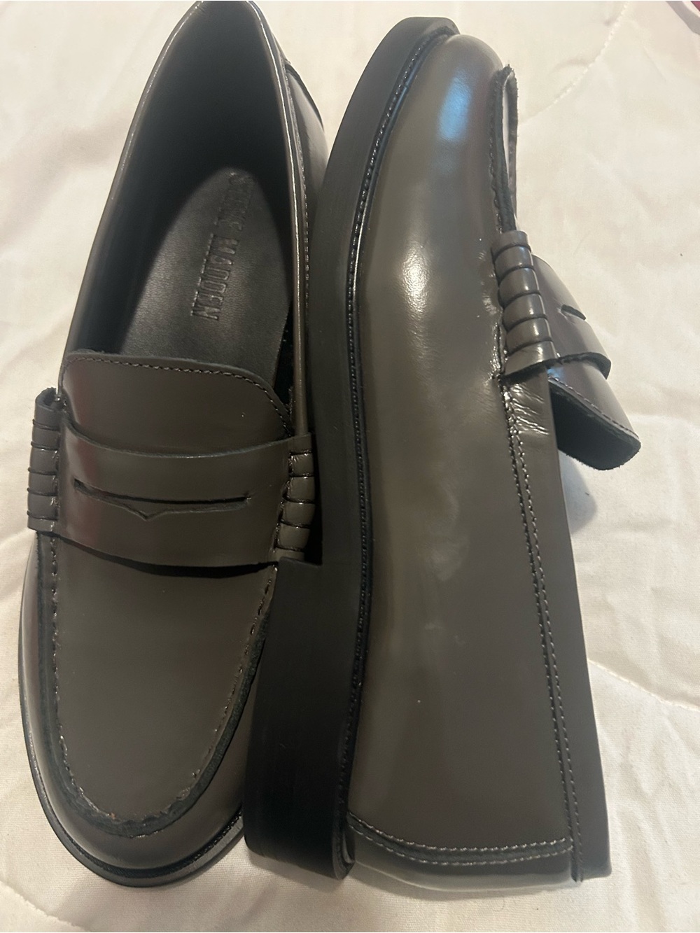 Classic Women Penny Loafers in Dark Brown